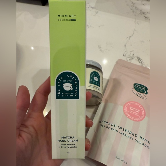 NWT Midnight Paloma “Cafe Collection” Skincare Bundle • Body Scrub • Hand Cream - Picture 4 of 11